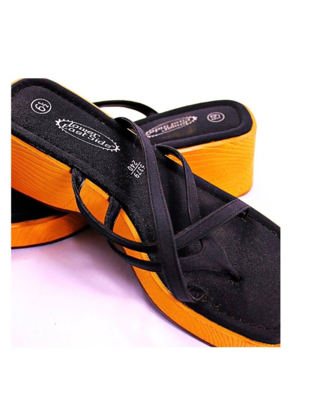 Slippers. They look much more like casual wedge thong sandals.
